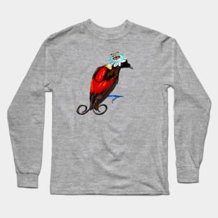 Wilsons bird of paradise + Passion flower Long Sleeve T-Shirt